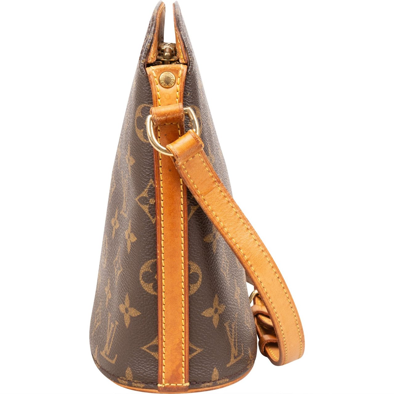 Louis Vuitton Louis Vuitton Monogram Canvas Drouot Crossbody Bag Bruin