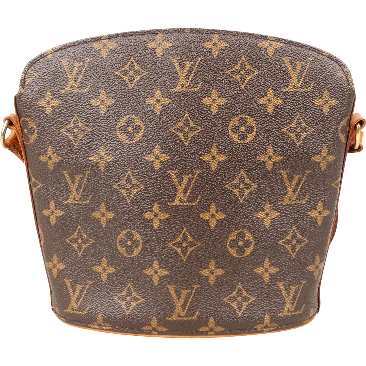 Louis Vuitton Louis Vuitton Monogram Canvas Drouot Crossbody Bag Bruin