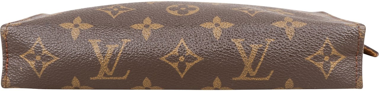 Louis Vuitton Louis Vuitton Monogram Canvas Pochette Cosmétique Clutch Bruin