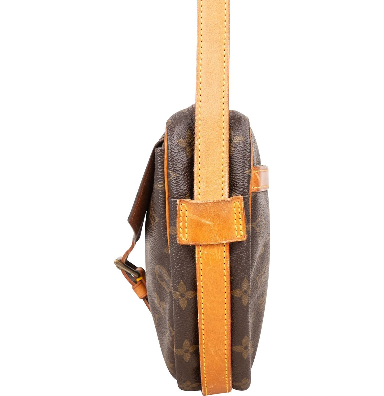 Louis Vuitton Louis Vuitton Monogram Canvas Jeune Fille GM Crossbody Bag Bruin