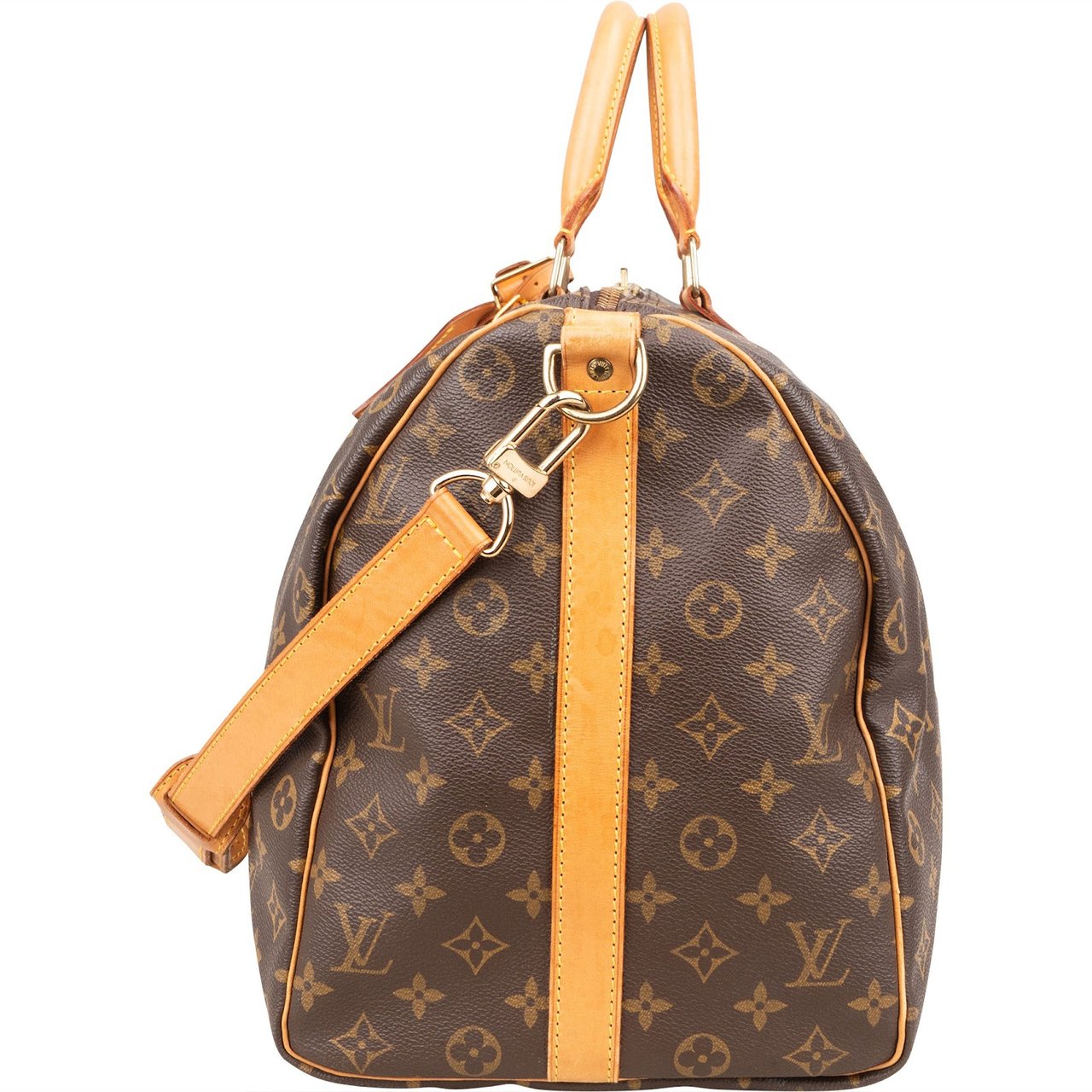 Louis Vuitton Louis Vuitton Monogram Canvas Keepall 50 Bandoulière Travel Bag Bruin