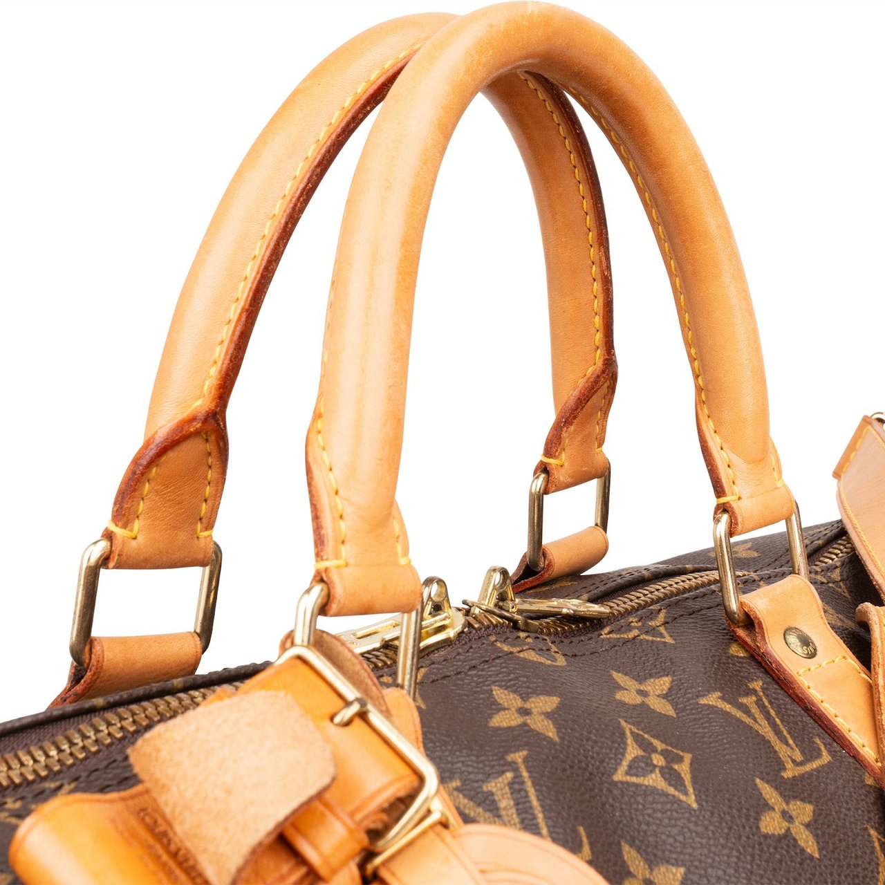 Louis Vuitton Louis Vuitton Monogram Canvas Keepall 50 Bandoulière Travel Bag Bruin