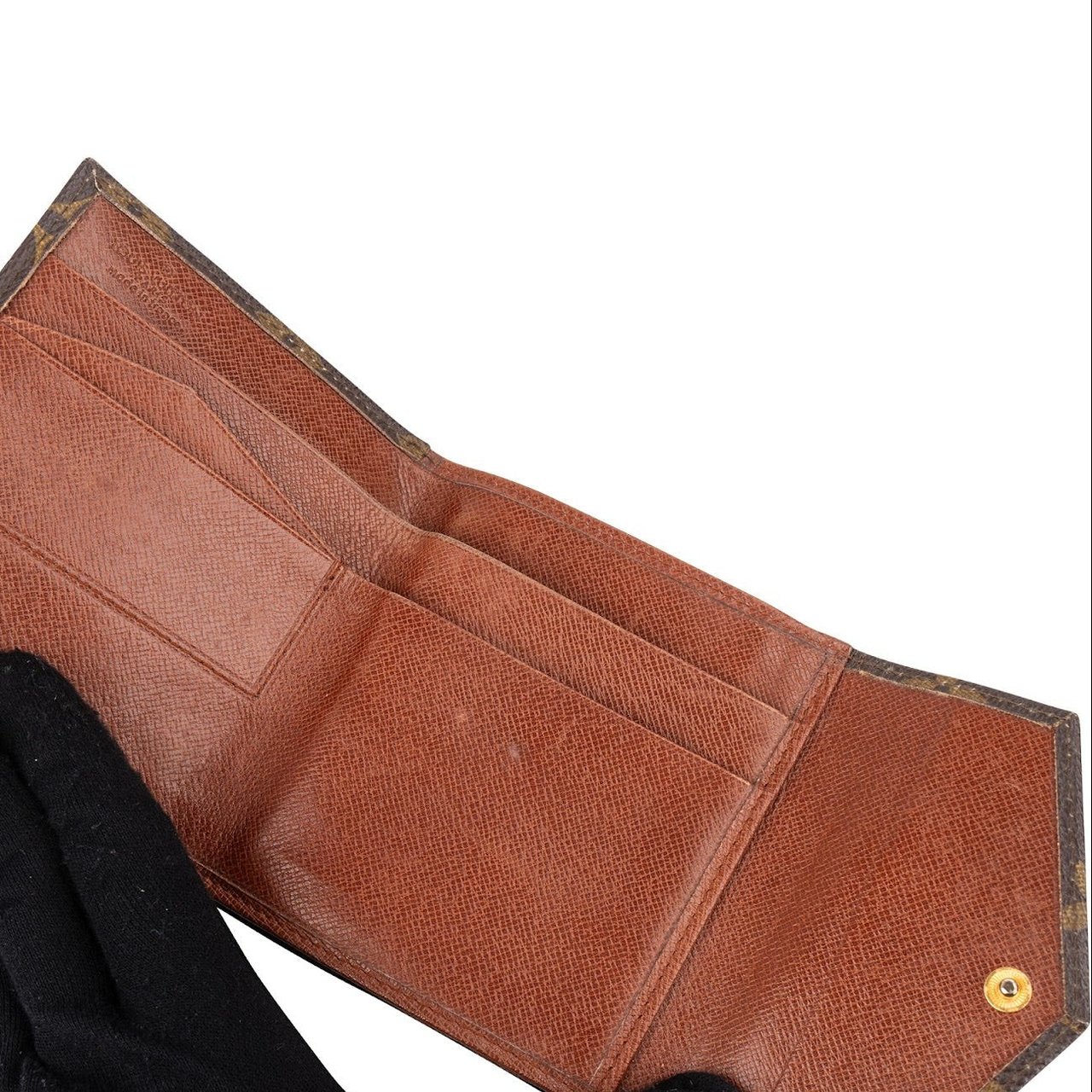 Louis Vuitton Louis Vuitton Monogram Canvas Elise Wallet Bruin