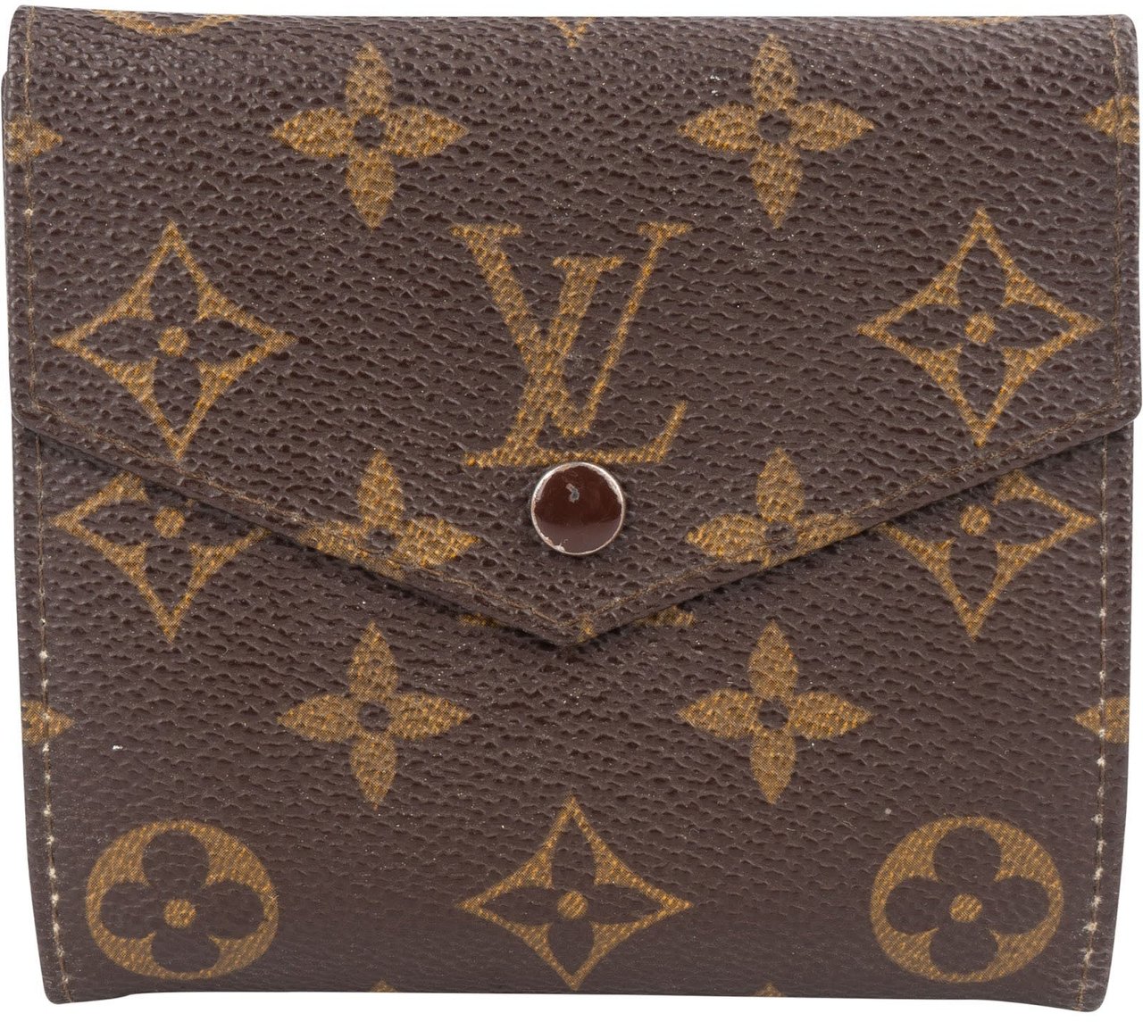 Louis Vuitton Louis Vuitton Monogram Canvas Elise Wallet Bruin