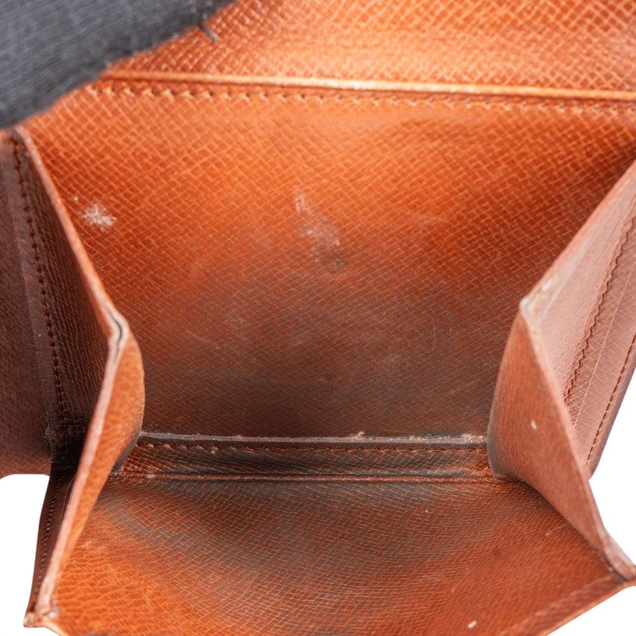 Louis Vuitton Louis Vuitton Canvas Monogram Marco Wallet Bruin
