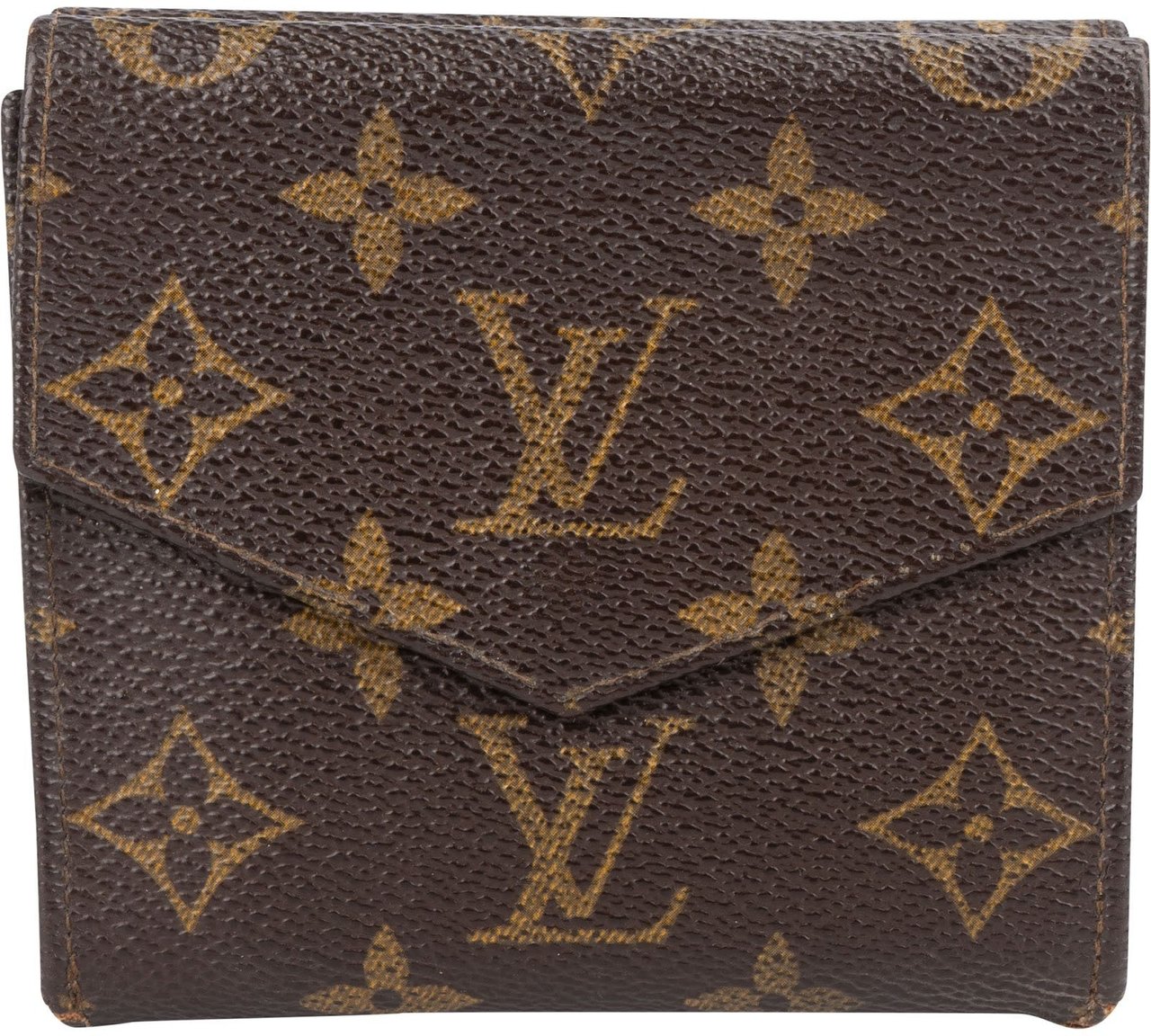 Louis Vuitton Louis Vuitton Monogram Canvas Elise Wallet Bruin