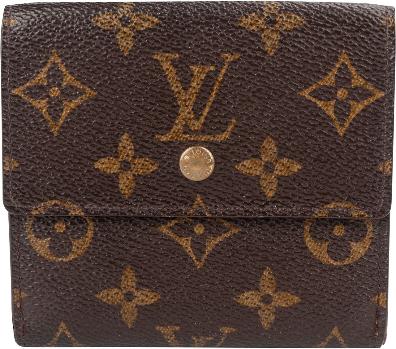 Louis Vuitton Louis Vuitton Monogram Canvas Elise Wallet Bruin