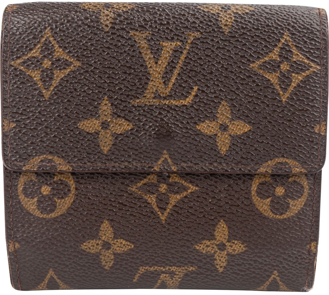 Louis Vuitton Louis Vuitton Monogram Canvas Elise Wallet Bruin