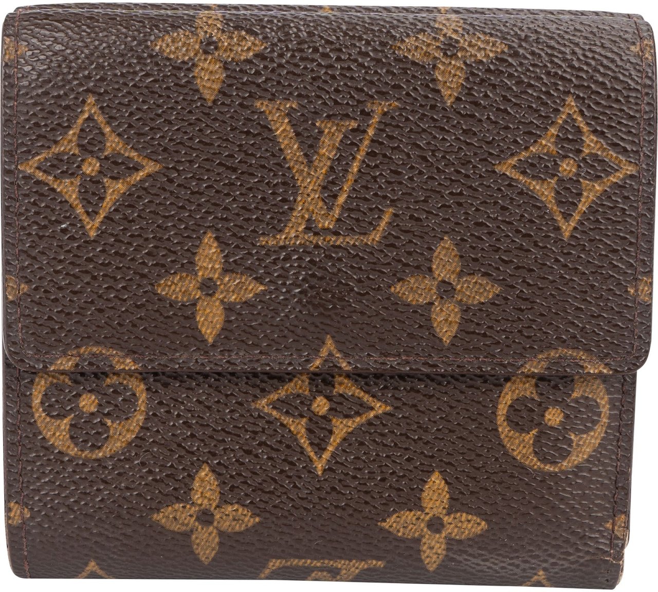 Louis Vuitton Monogram Canvas Elise Wallet Bruin