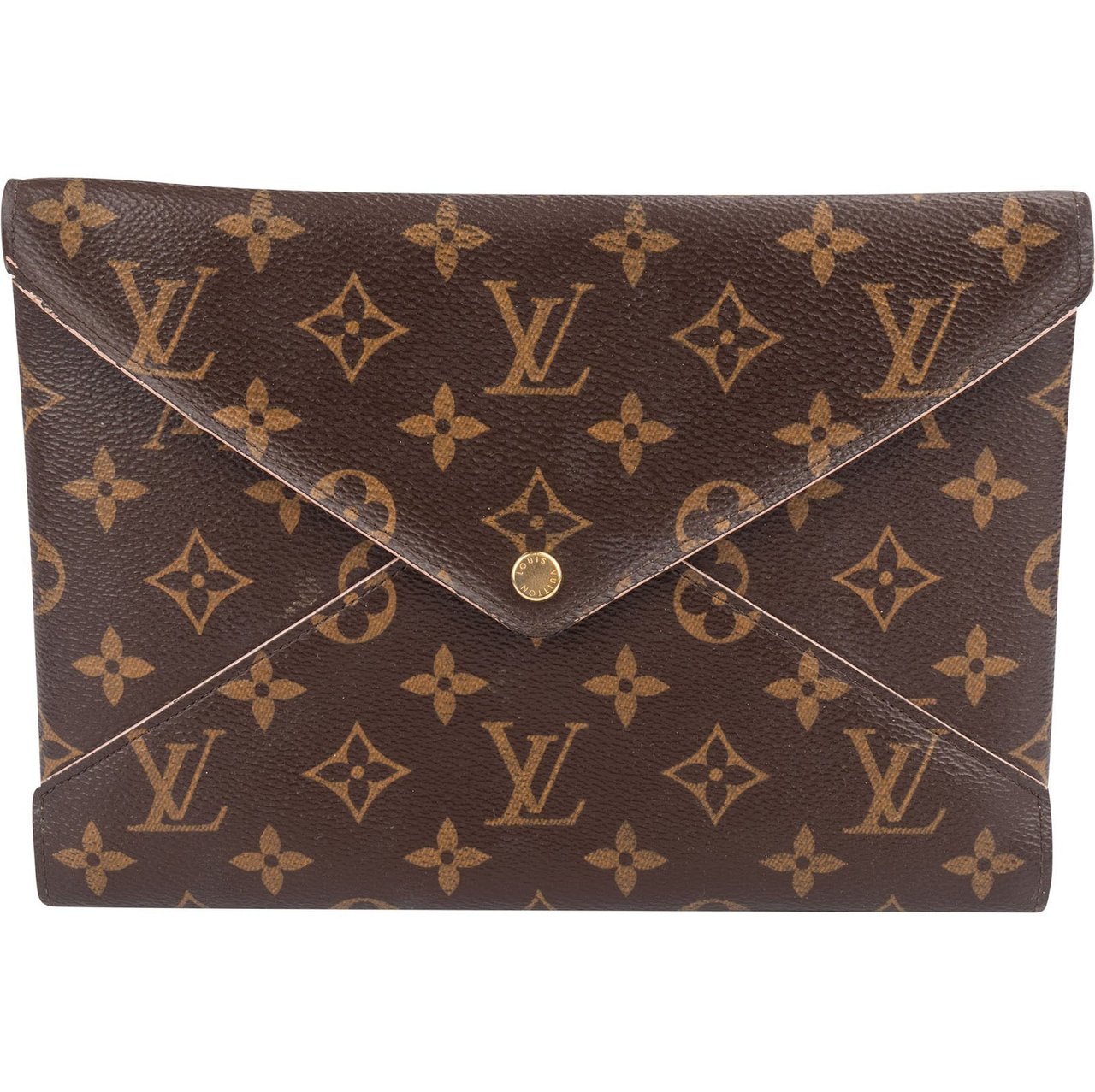 Louis Vuitton Louis Vuitton Monogram Canvas Kirigami Pochette Clutch Bruin