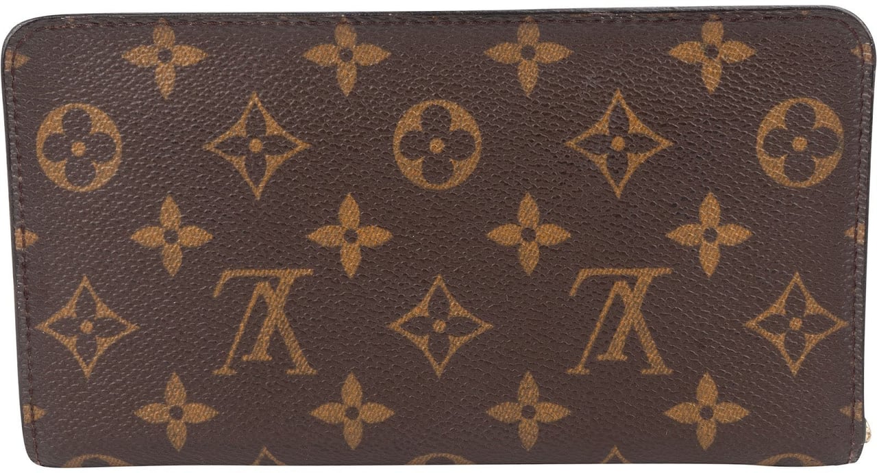 Louis Vuitton Louis Vuitton Monogram Canvas Zippy Wallet Bruin