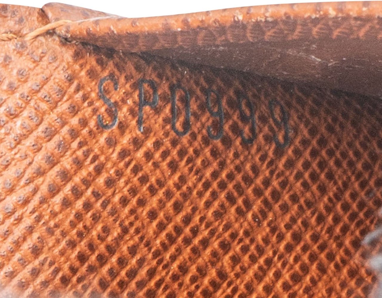 Louis Vuitton Canvas Monogram Porto Papier Zip Wallet Bruin