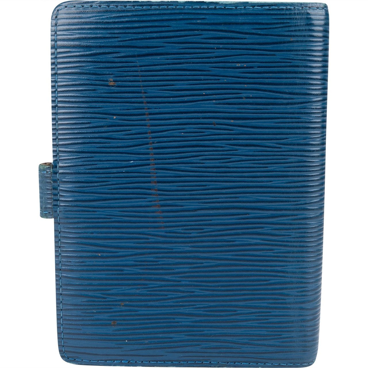 Louis Vuitton Blue Epi Leather Agenda PM Blauw