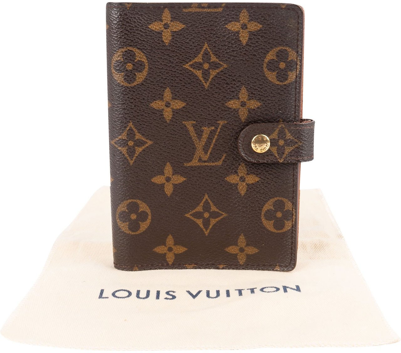Louis Vuitton Louis Vuitton Monogram Canvas Agenda PM Bruin