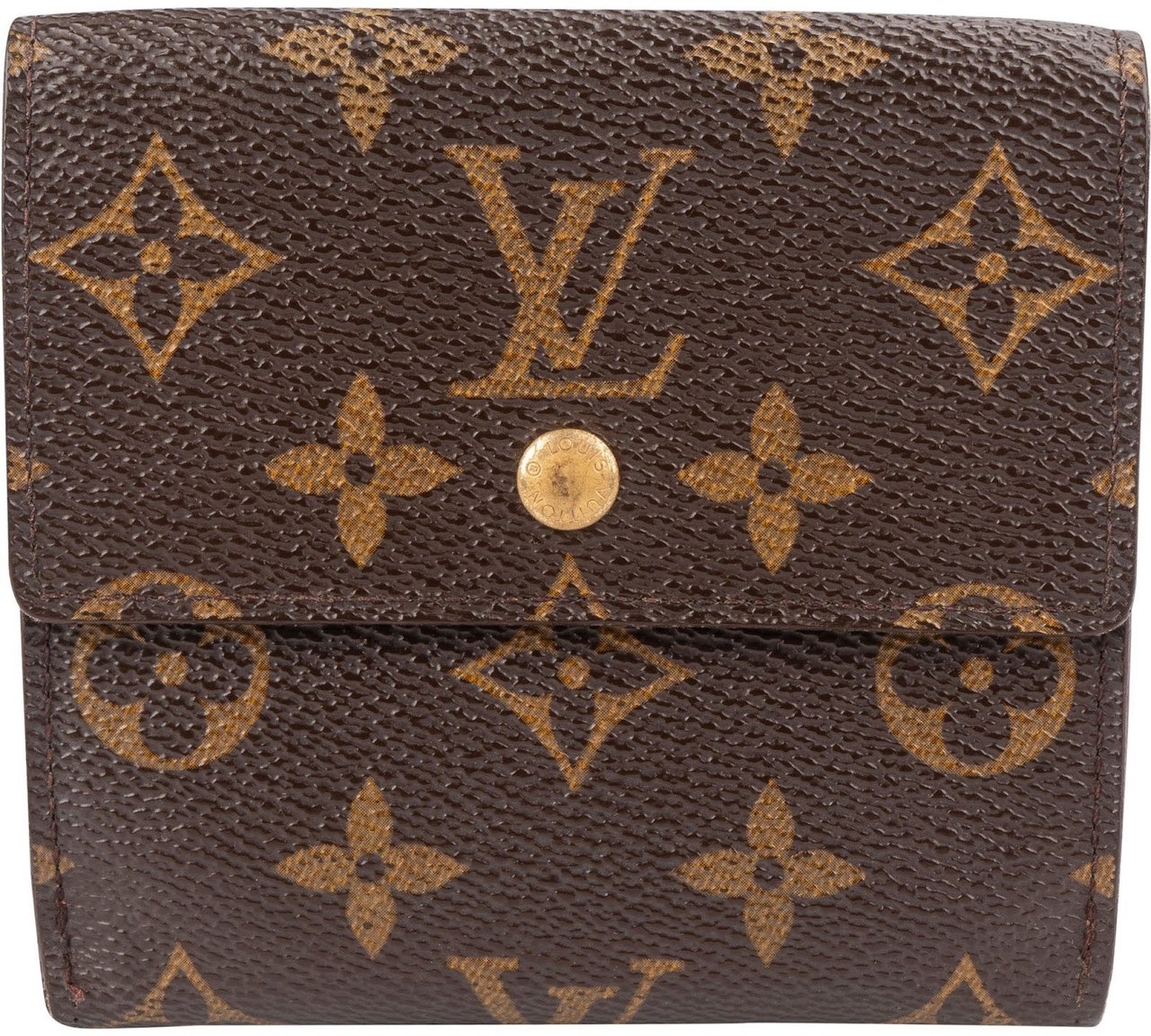 Louis Vuitton Louis Vuitton Monogram Canvas Elise Wallet Bruin