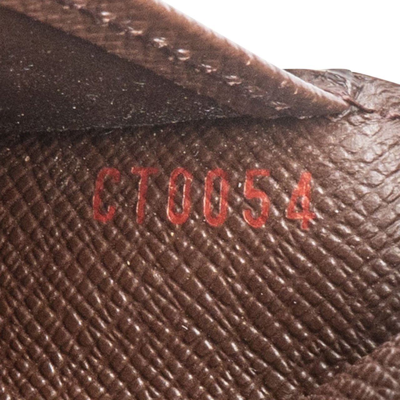 Louis Vuitton Monogram Damier Ebene Brazza Long Wallet Bruin