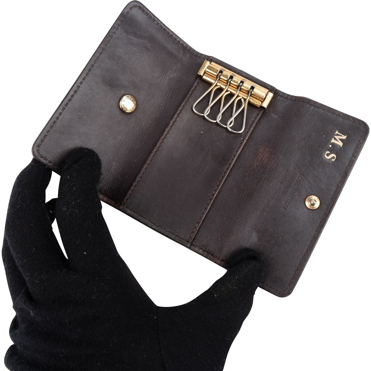 Louis Vuitton Louis Vuitton Monogram Vernis Key Holder Divers