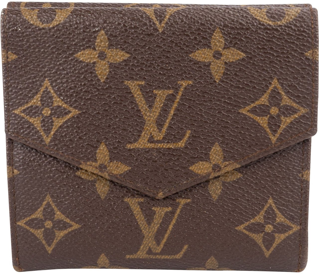 Louis Vuitton Louis Vuitton Monogram Canvas Elise Wallet Bruin