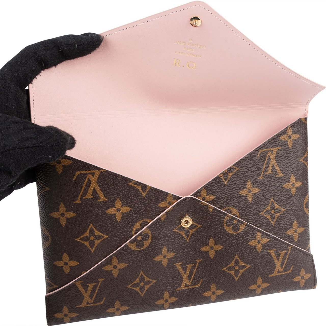 Louis Vuitton Louis Vuitton Monogram Canvas Pochette Kirigami Clutch Bruin