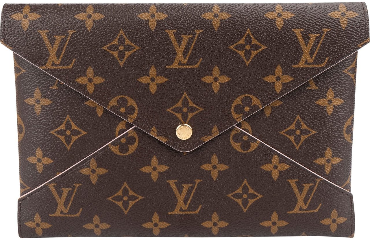 Louis Vuitton Louis Vuitton Monogram Canvas Pochette Kirigami Clutch Bruin