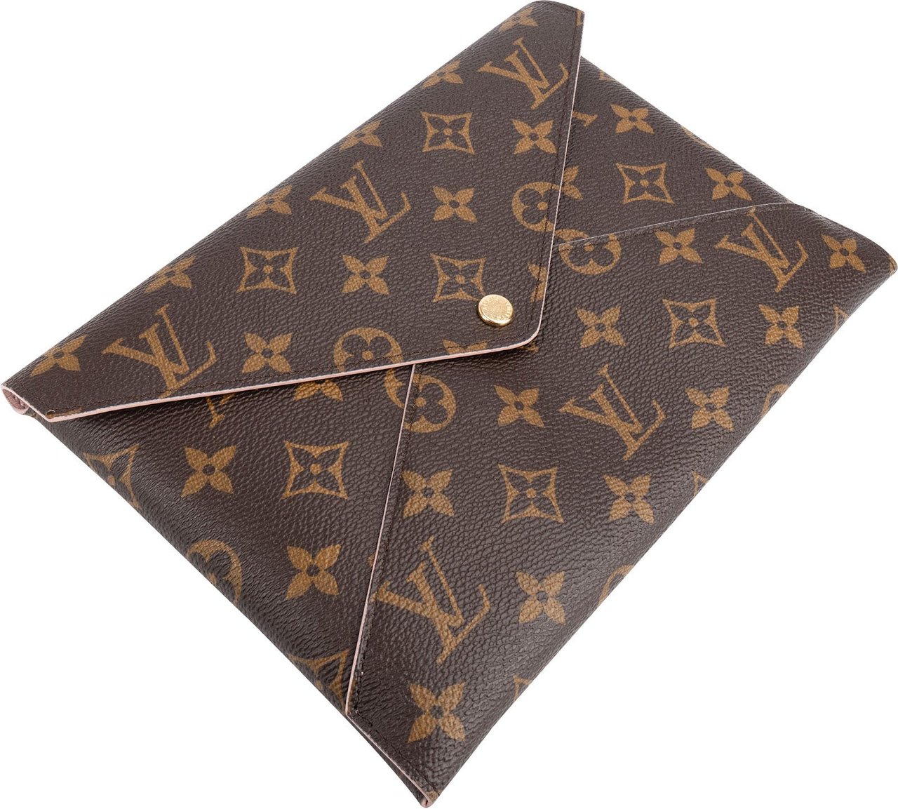 Louis Vuitton Louis Vuitton Monogram Canvas Pochette Kirigami Clutch Bruin