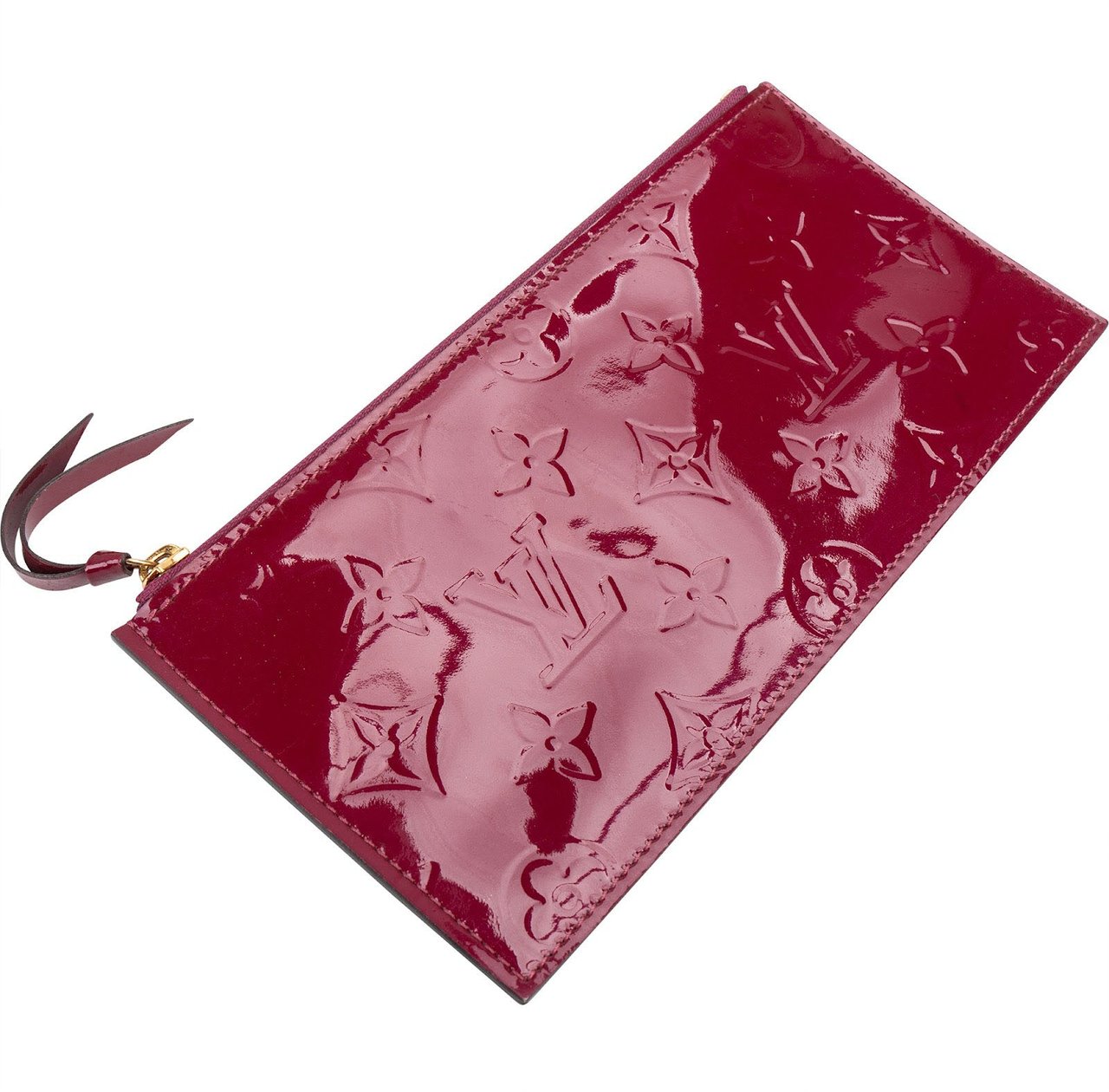 Louis Vuitton Monogram Vernis Felicie Insert Pochette Rood