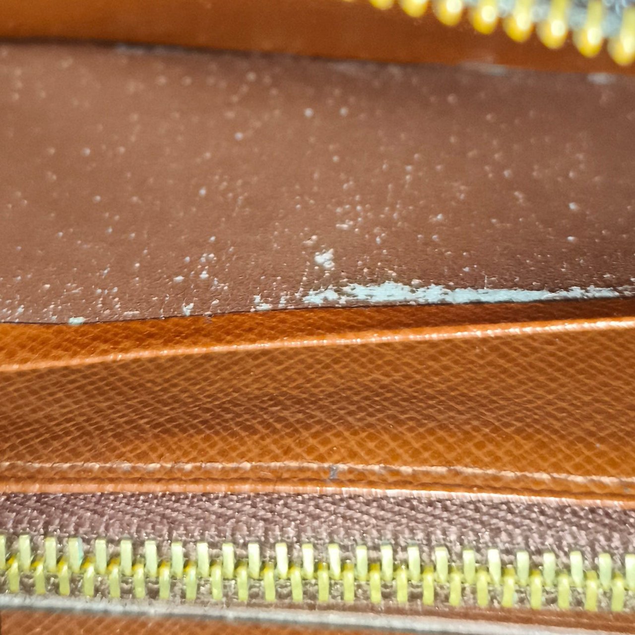 Louis Vuitton Louis Vuitton Monogram Canvas Zippy Wallet Bruin