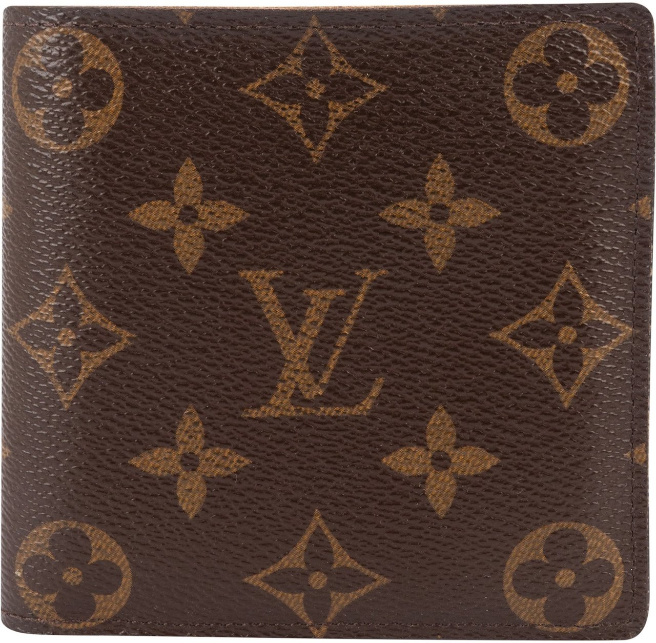 Louis Vuitton Canvas Monogram Marco Wallet Bruin