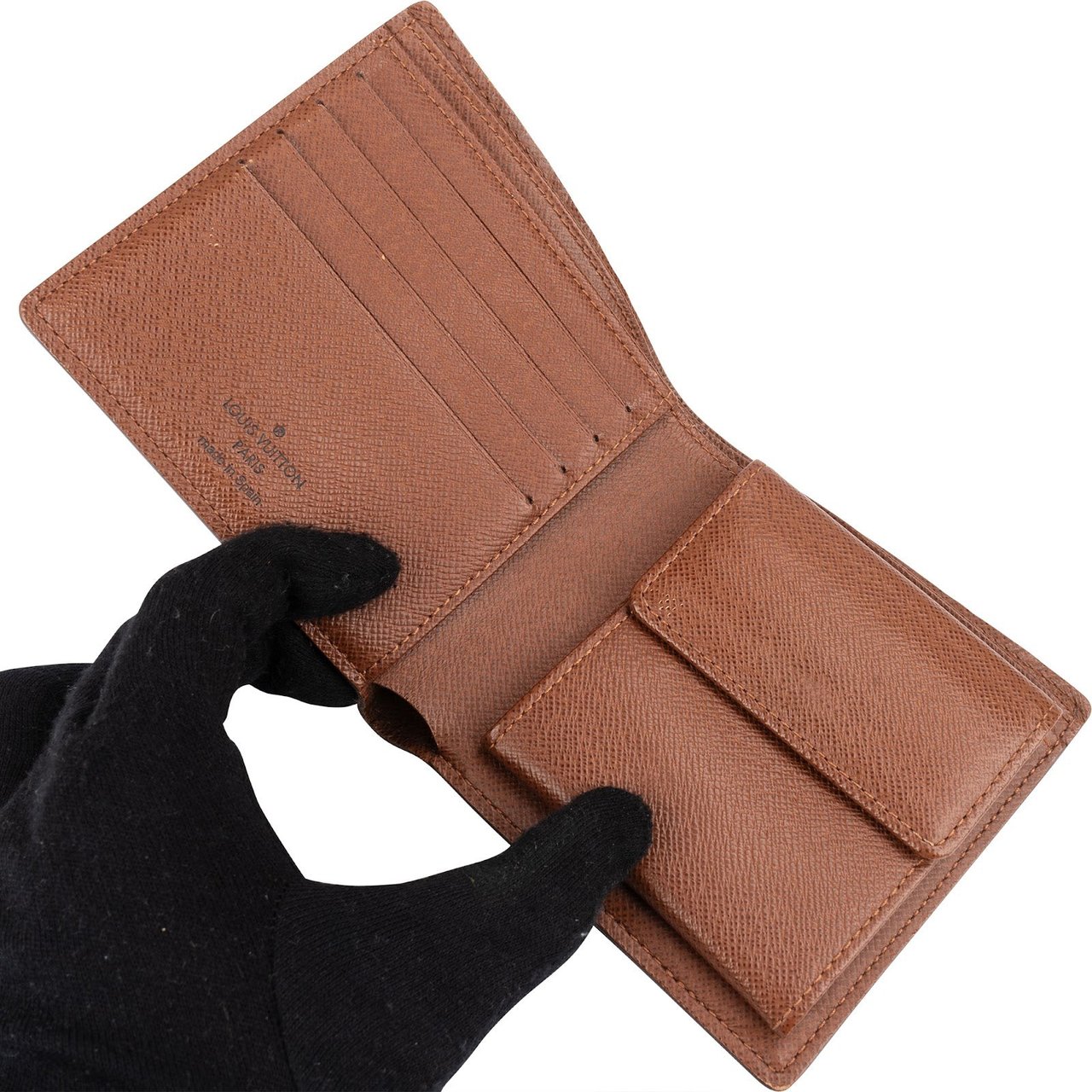 Louis Vuitton Canvas Monogram Marco Wallet Bruin