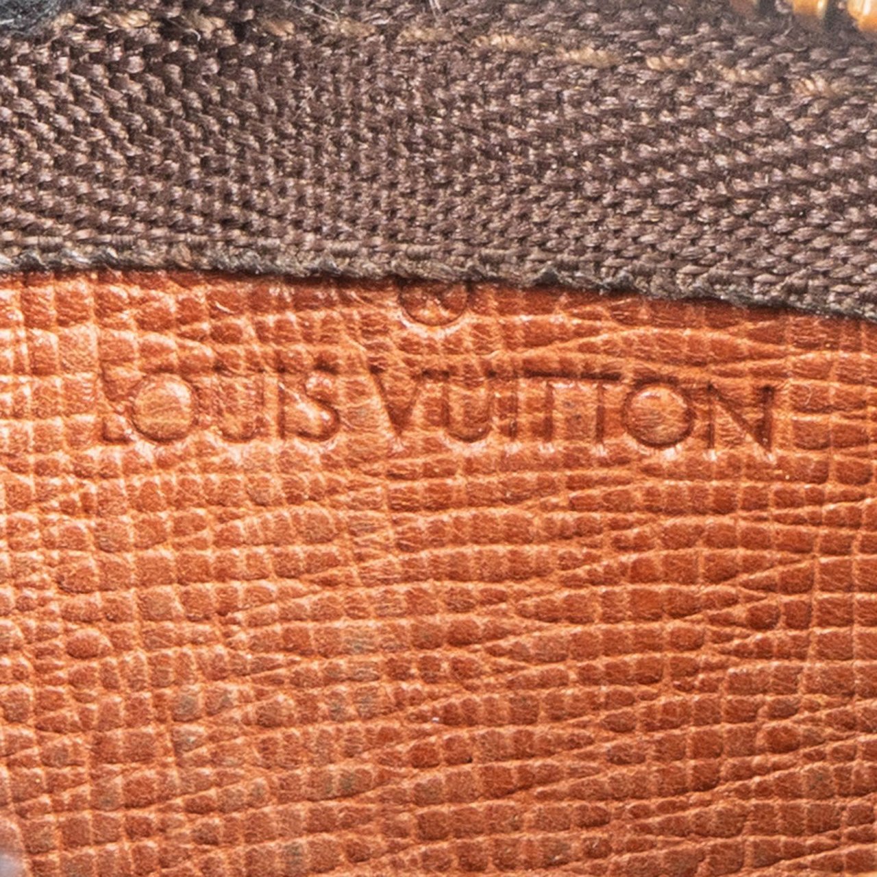 Louis Vuitton Monogram Canvas Key Pouch Pochette Cles Bruin