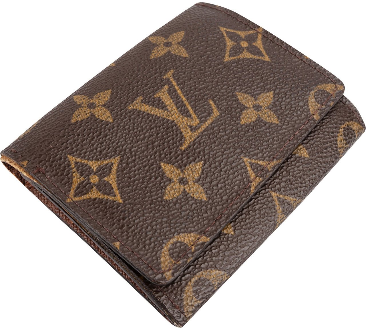 Louis Vuitton Louis Vuitton Monogram Canvas Envelope Coin Wallet Bruin