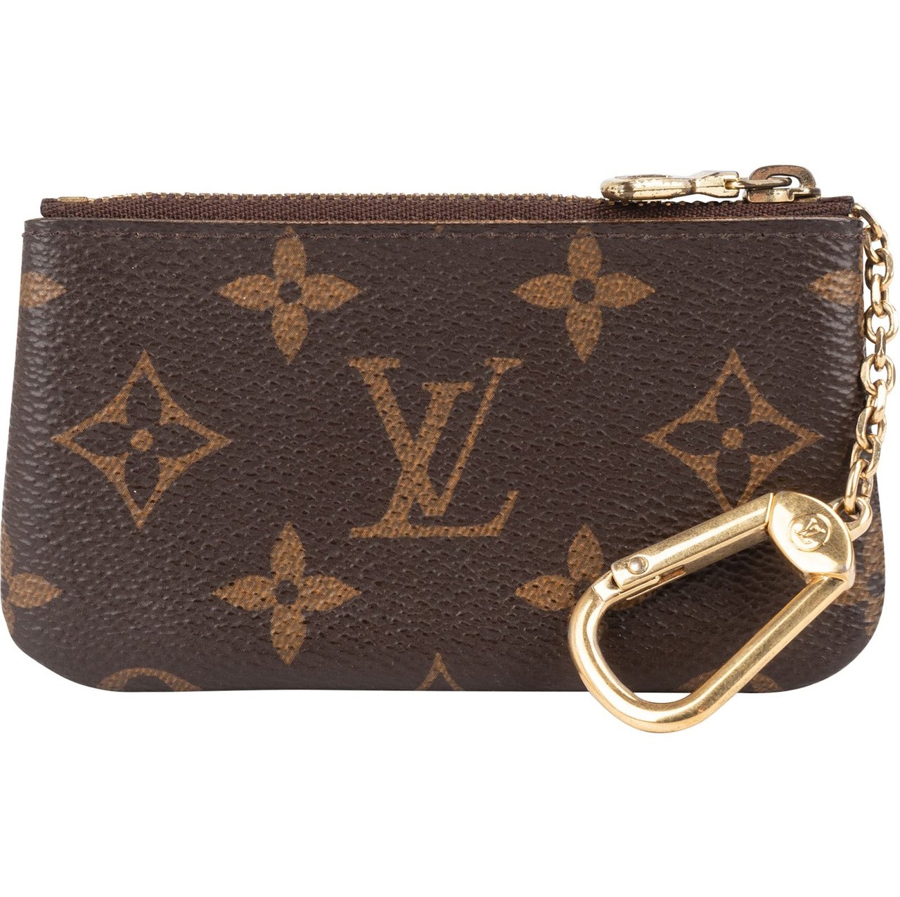 Louis Vuitton Louis Vuitton Monogram Canvas Key Pouch Bruin