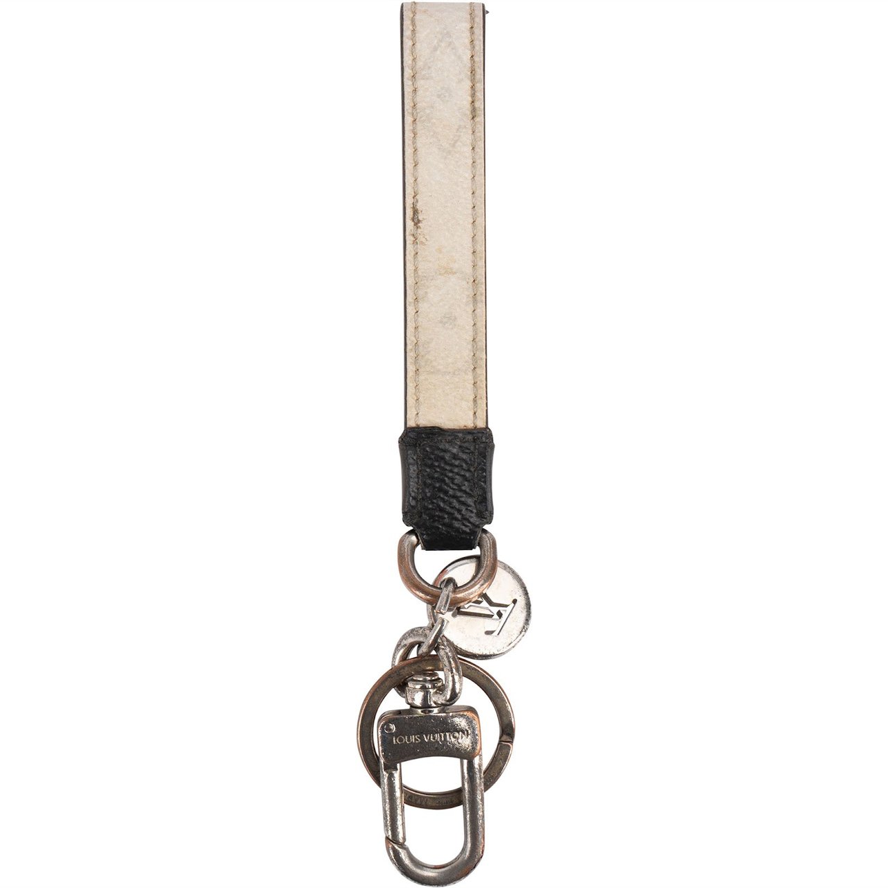 Louis Vuitton Monogram Canvas and Damier Azur Key Holder Bag Charm Divers