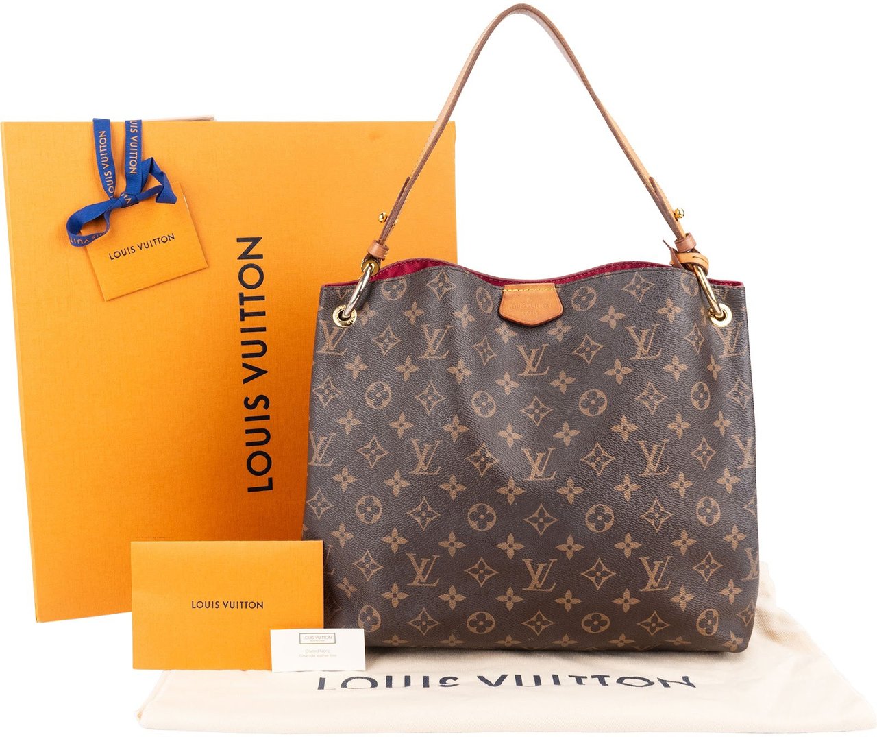 Louis Vuitton Monogram Canvas Graceful PM Handbag Bruin