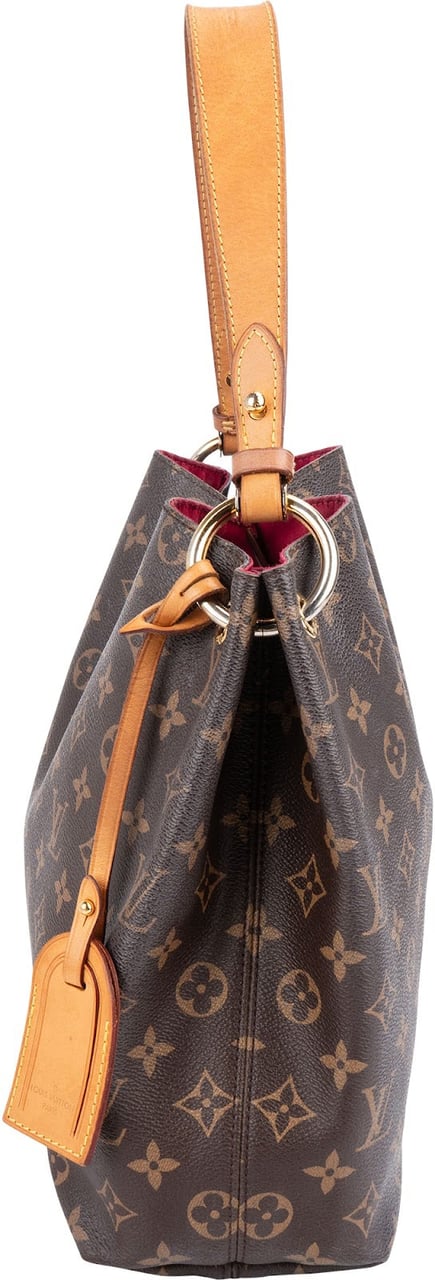 Louis Vuitton Monogram Canvas Graceful PM Handbag Bruin