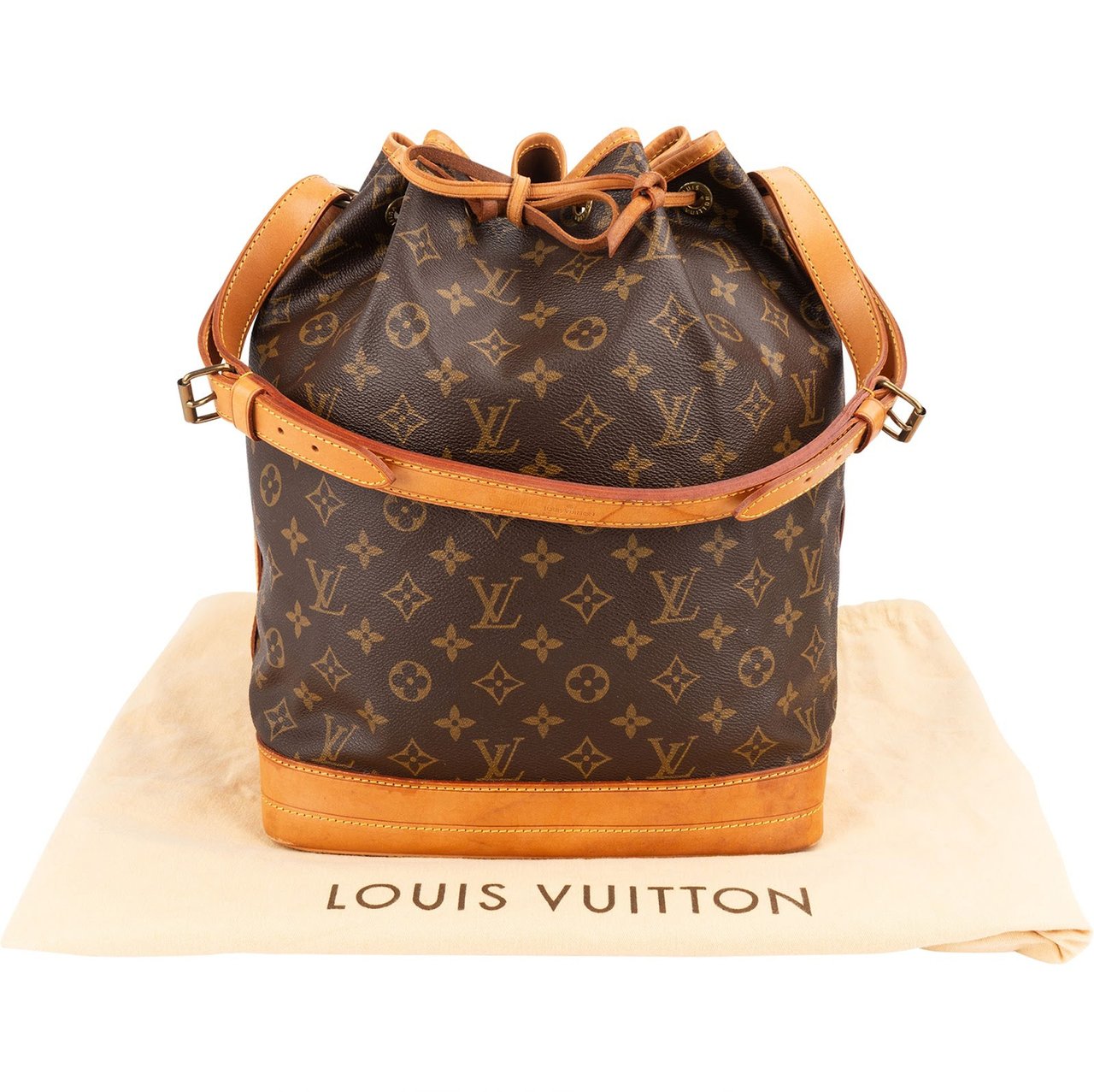 Louis Vuitton Louis Vuitton Monogram Canvas Sac Noé Grande Shoulder Bag Bruin
