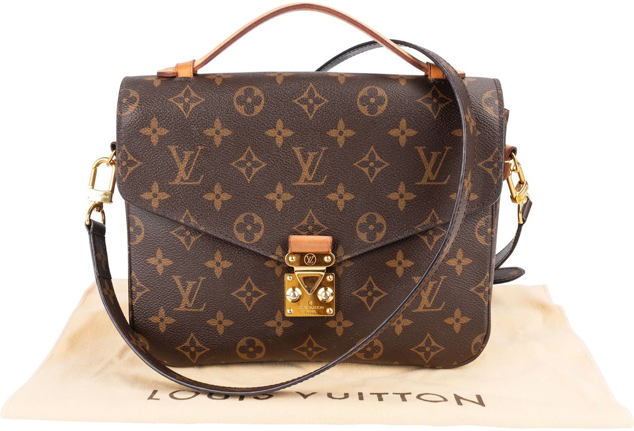 Louis Vuitton Monogram Canvas Métis Handbag Bruin