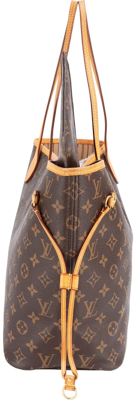 Louis Vuitton Monogram Canvas Neverfull MM Shoulder Bag Bruin
