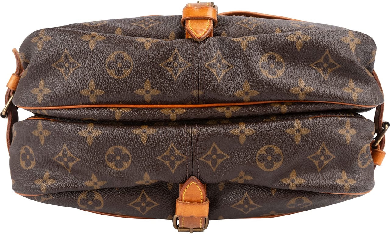 Louis Vuitton Louis Vuitton Monogram Canvas Saumur 30 Crossbody Bag Bruin