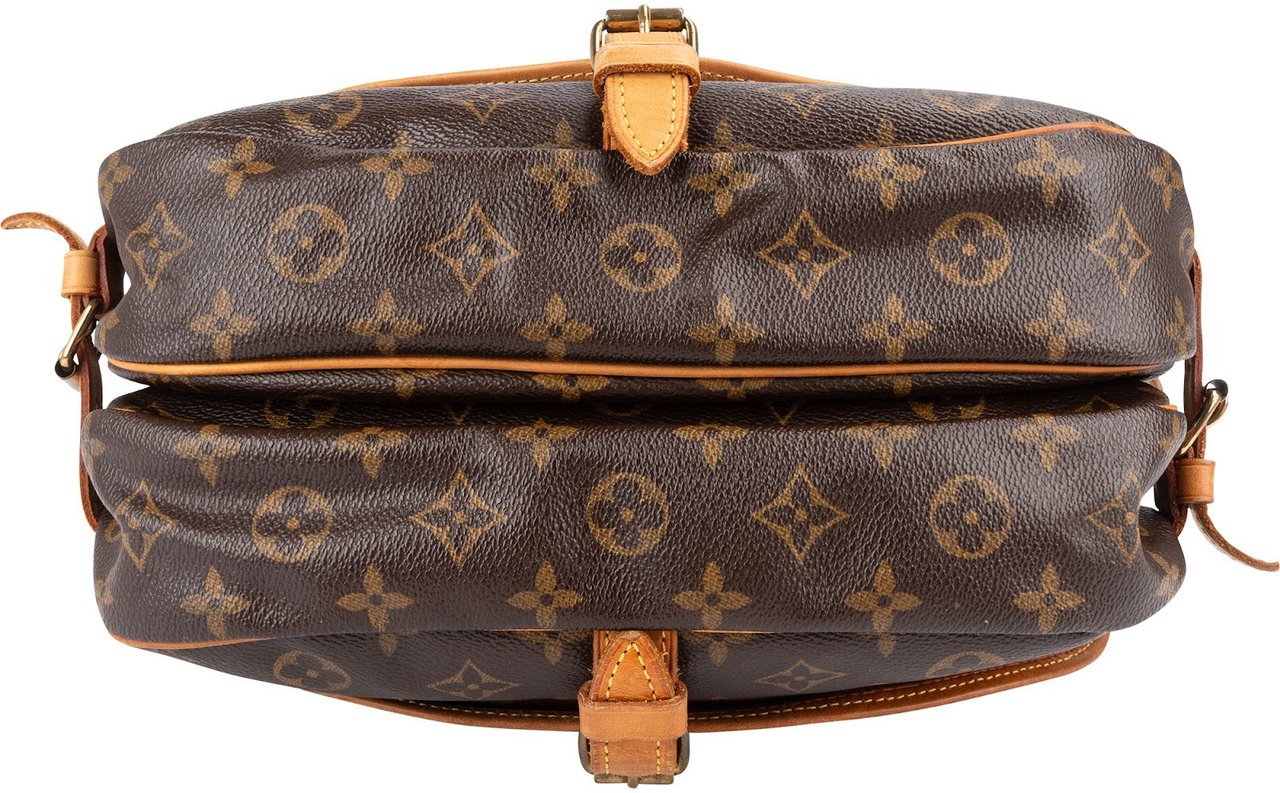 Louis Vuitton Louis Vuitton Monogram Canvas Saumur 30 Crossbody Bag Bruin