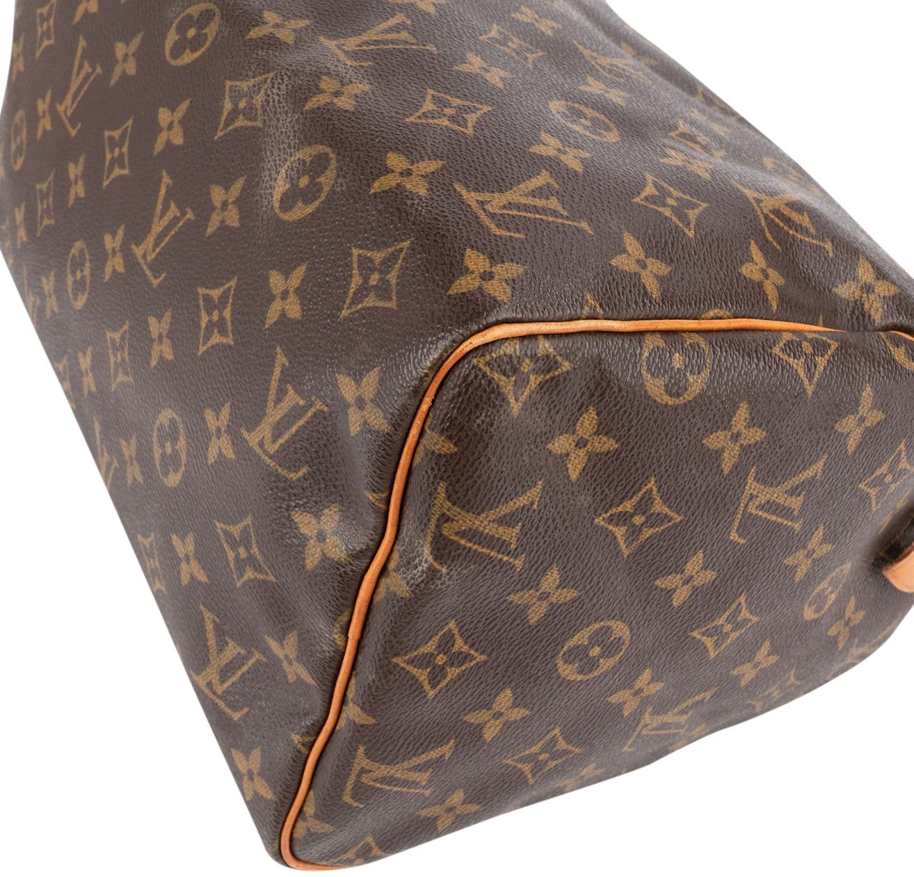 Louis Vuitton Louis Vuitton Monogram Canvas Speedy 30 Handbag Bruin