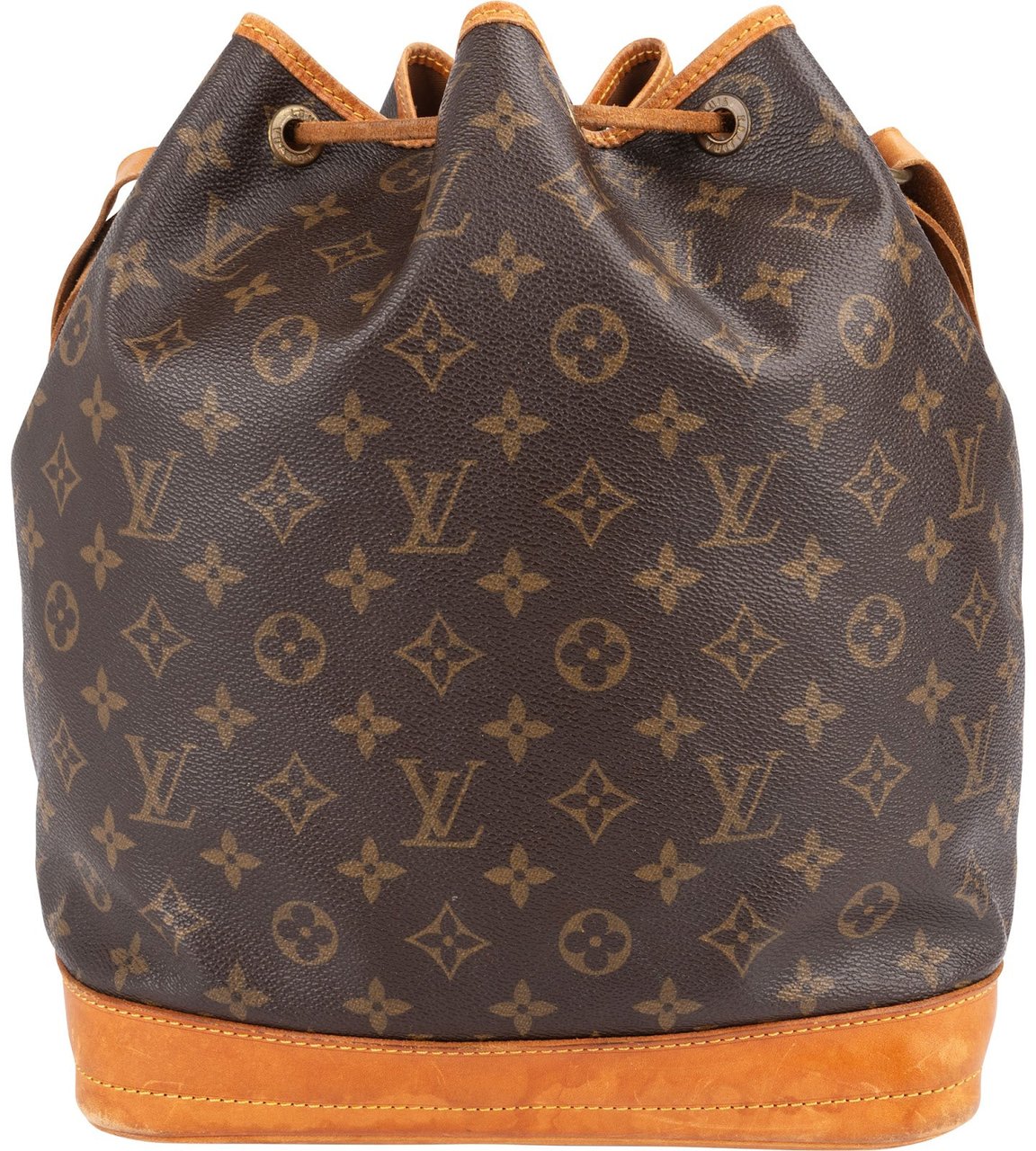 Louis Vuitton Monogram Canvas Sac Noé Grande Shoulder Bag Bruin