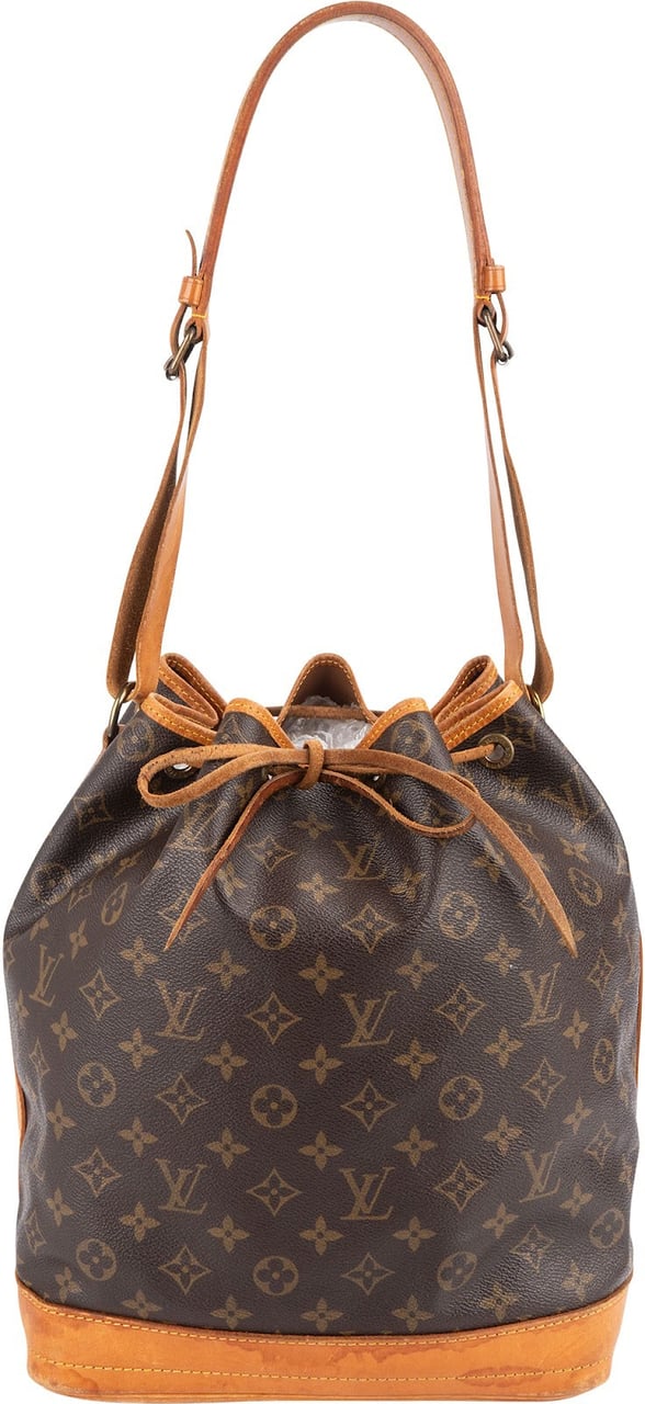 Louis Vuitton Monogram Canvas Sac Noé Grande Shoulder Bag Bruin