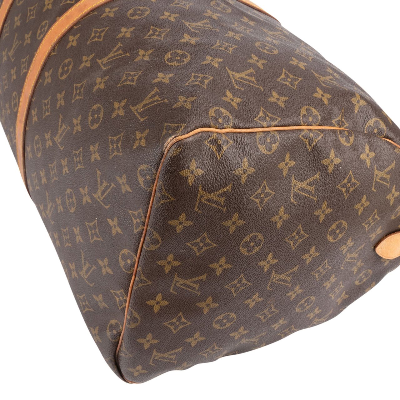 Louis Vuitton Louis Vuitton Monogram Canvas Keepall 55 Travel Bag Bruin