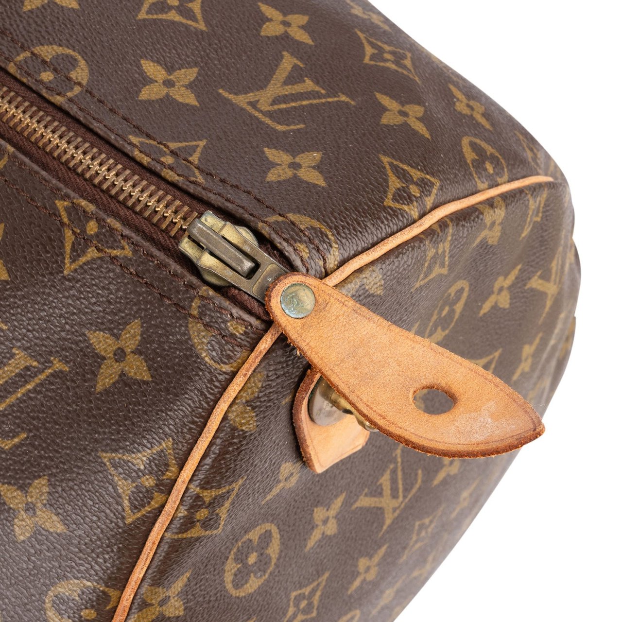 Louis Vuitton Louis Vuitton Monogram Canvas Keepall 55 Travel Bag Bruin