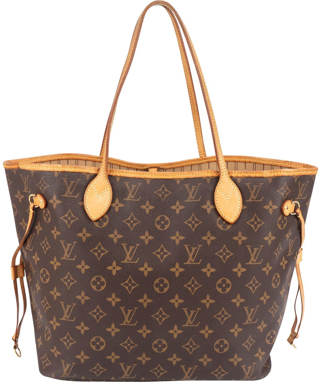 Louis Vuitton Louis Vuitton Monogram Canvas Neverfull MM Shoulder Bag Bruin