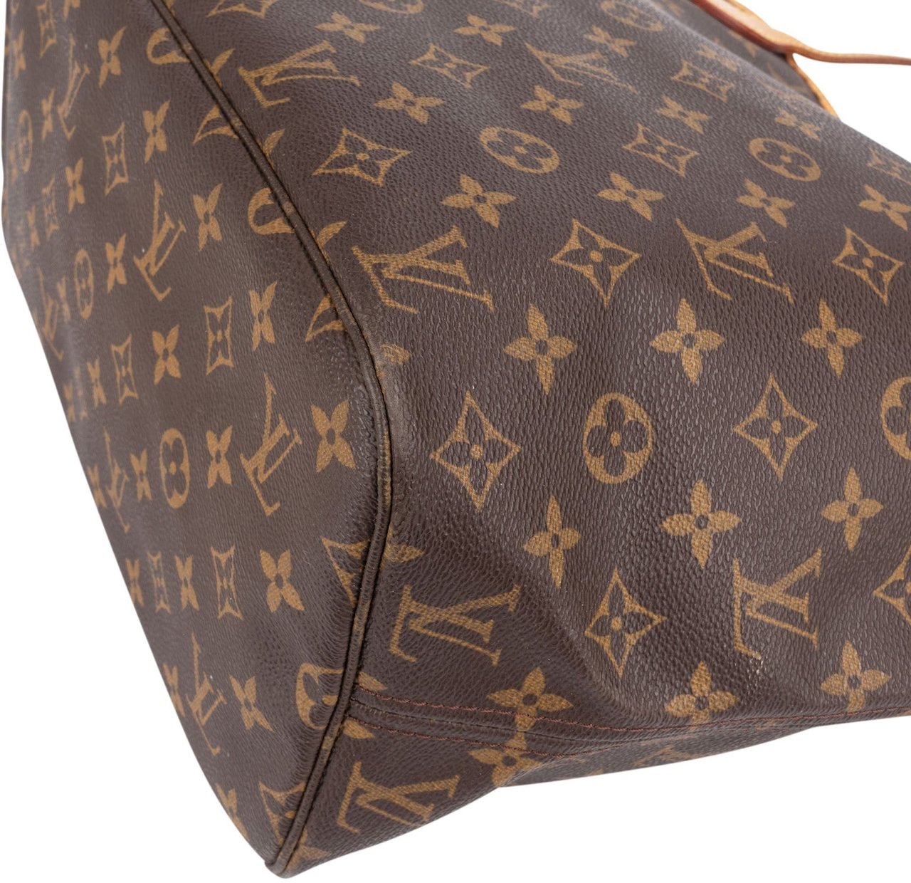 Louis Vuitton Louis Vuitton Monogram Canvas Neverfull MM Shoulder Bag Bruin