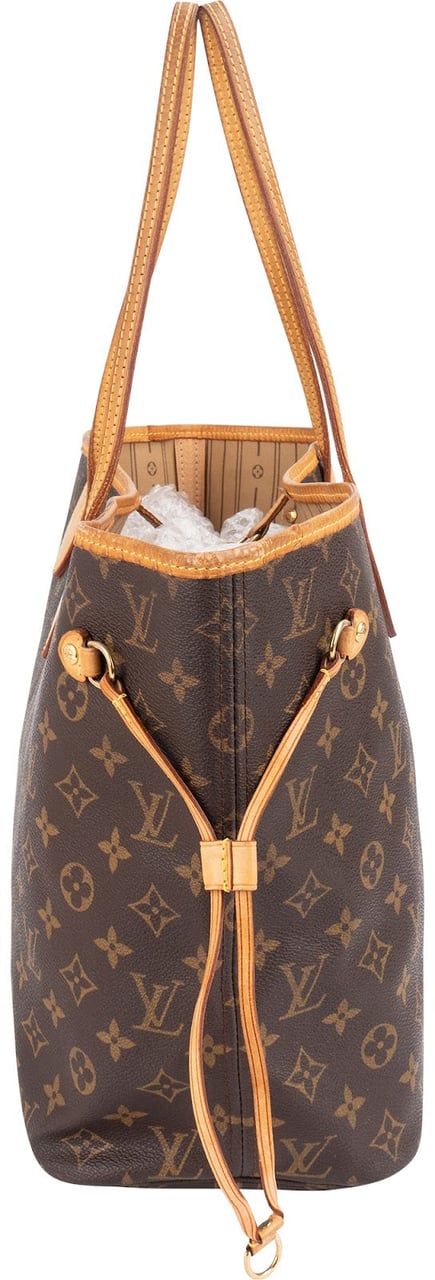 Louis Vuitton Louis Vuitton Monogram Canvas Neverfull MM Shoulder Bag Bruin