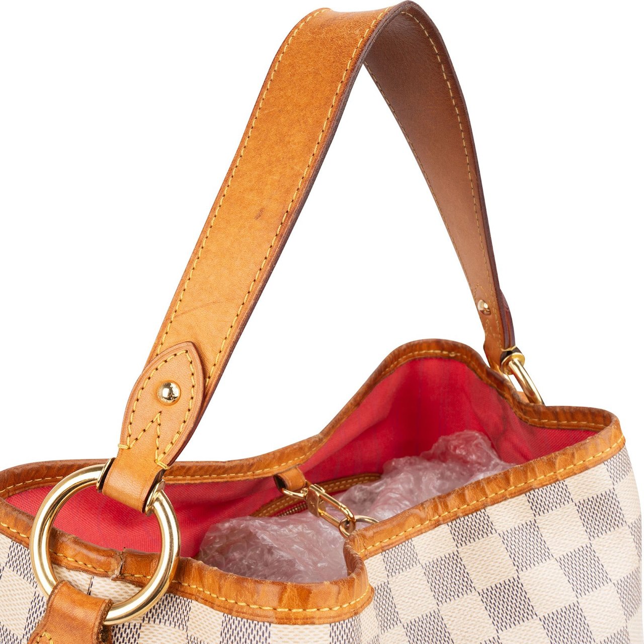 Louis Vuitton Louis Vuitton Monogram Damier Azur Canvas NM Delightful PM Shoulder Bag Wit