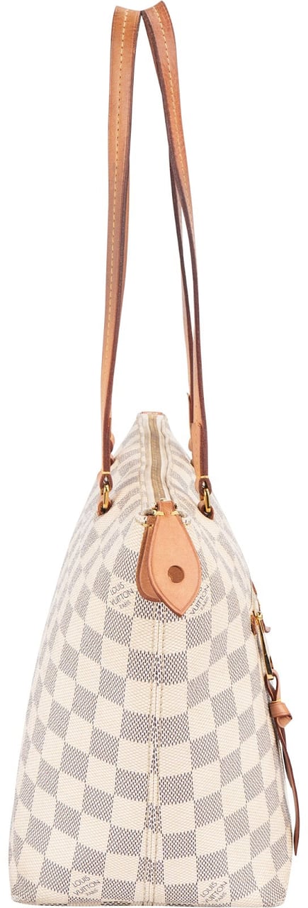 Louis Vuitton Louis Vuitton Monogram Damier Azur Canvas Iena PM Shoulder Bag Beige